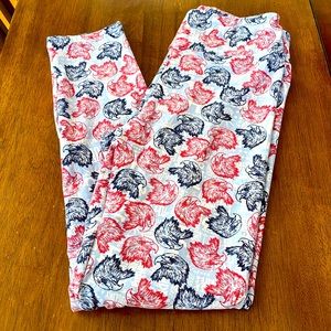 LuLaRoe Eagle Graffiti July Leggings